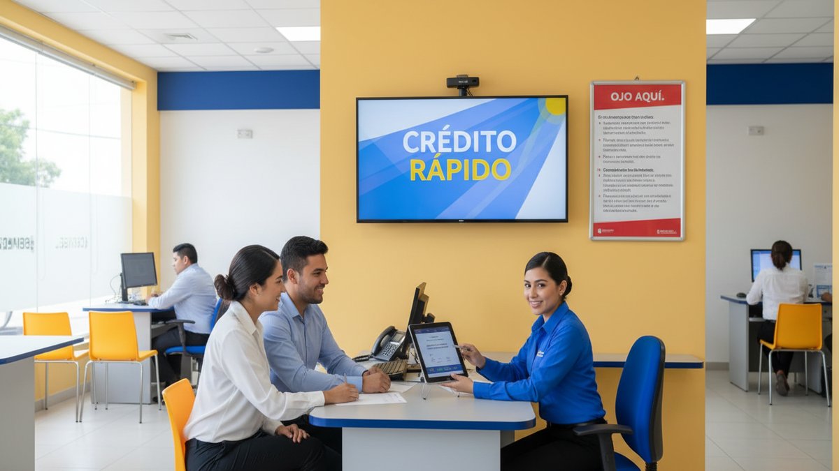 Banco Azteca: préstamos personales con aprobación rápida en sucursal