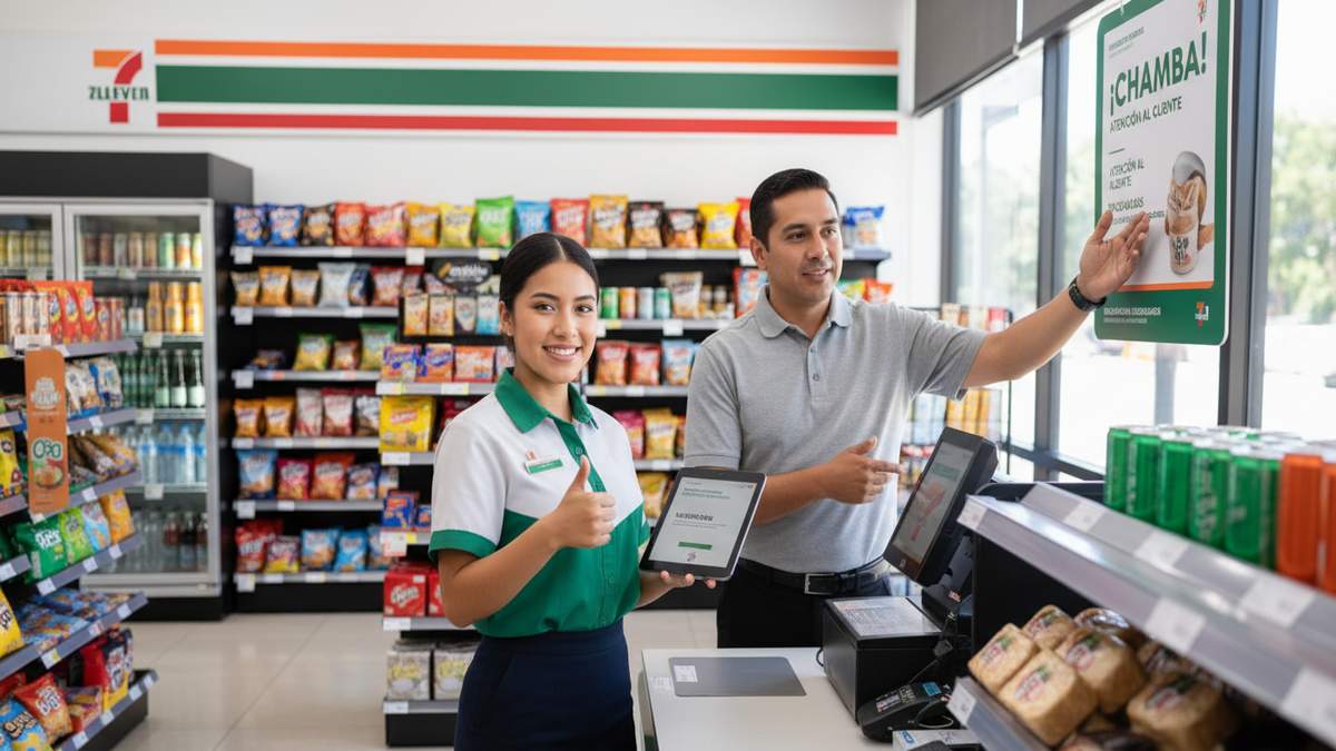Empleos en 7-Eleven: atención al cliente y encargados de tienda