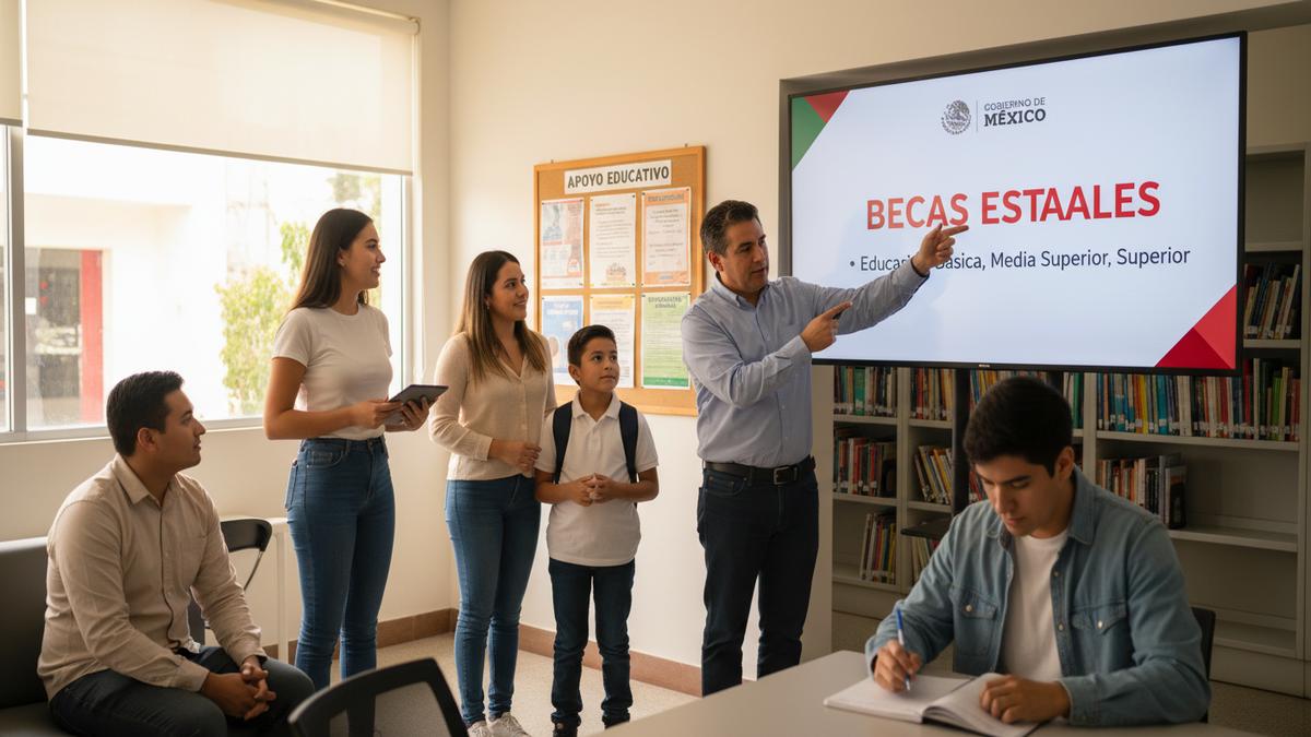 Programas de apoyo educativo y becas estatales en México